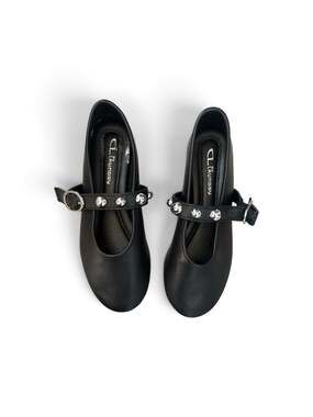 CL by Laundry CHOO-004 Studded Mary Jane Ballet Flats